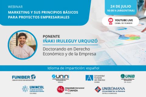 UNINCOL organiza el webinar «Marketing y sus principios básicos para proyectos empresariales»